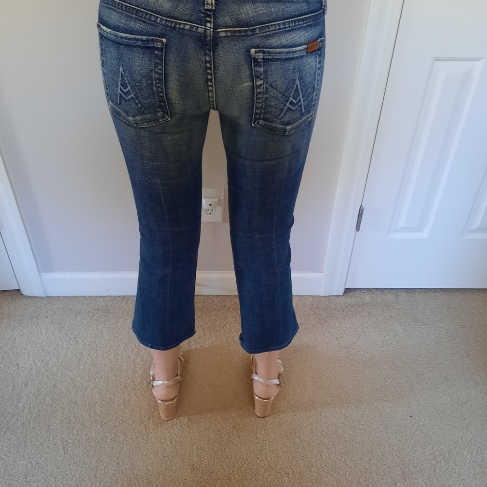 7 for all Mankind A pocket Crop jeans